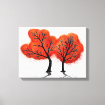 Herfstbladeren - Canvas Print