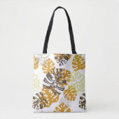herfstbladeren canvas tas (Voorkant)
