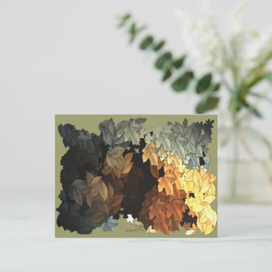 HERFSTBLADEREN COLLECTIE BRIEFKAART (Staand voorkant)