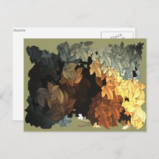 HERFSTBLADEREN COLLECTIE BRIEFKAART (Voorkant / Achterkant)