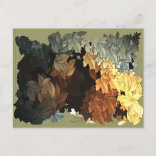 HERFSTBLADEREN COLLECTIE BRIEFKAART