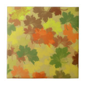 Herfstbladeren Dankdag Tegeltje (Voorkant)