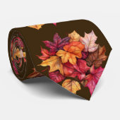 Herfstbladeren Das - Aquarel Herfst Mode (Opgerold)