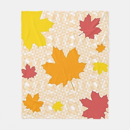 Herfstbladeren deken (Voorkant)