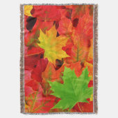 Herfstbladeren Deken (Voorkant Verticaal)