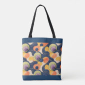 Herfstbladeren Design Tote Bag (Achterkant)