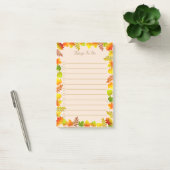 Herfstbladeren Dingen om te doen Gelinieerde Post- Post-it® Notes (Kantoor)