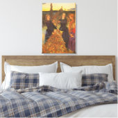 Herfstbladeren door Sir John Everett Millais Canvas Afdruk (Insitu (Slaapkamer))