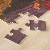 Herfstbladeren door Sir John Everett Millais Legpuzzel (Zijkant)