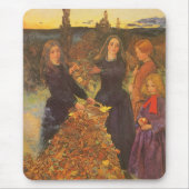 Herfstbladeren door Sir John Everett Millais Muismat (Voorkant)