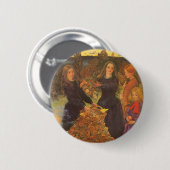 Herfstbladeren door Sir John Everett Millais Ronde Button 5,7 Cm (Voorkant /achterkant)