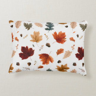 Herfstbladeren & Eikels Botanisch Accent Kussen
