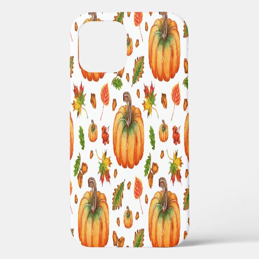 Herfstbladeren, eikels: waterverf. Case-Mate iPhone case (Achterkant)