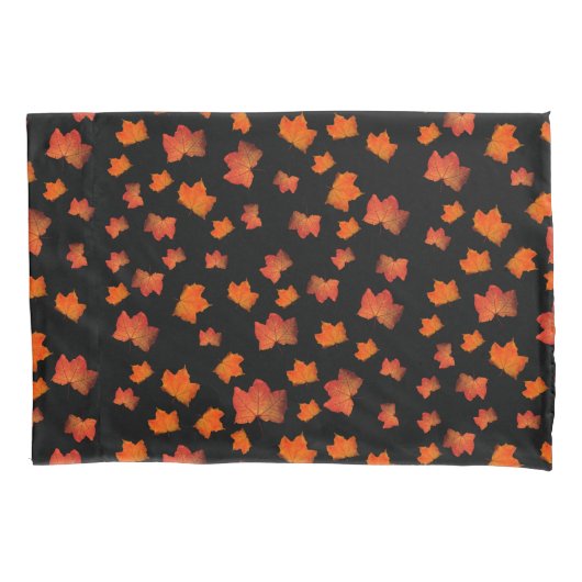 HERFSTBLADEREN ELEGANTE HERFSTBLAD NATUUR HALLOWEE KUSSENSLOOP (Voorkant)