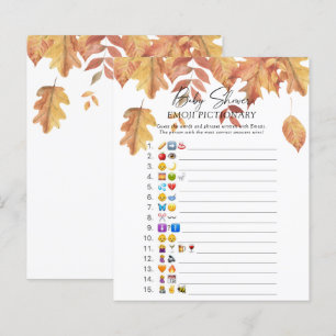 Herfstbladeren \ Emoji pictionary spel