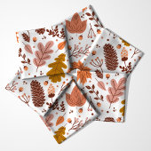 Herfstbladeren en Bessen Patroon Stof