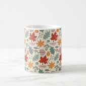 herfstbladeren en eikels koffiemok (Center)