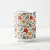 herfstbladeren en eikels koffiemok (Center)