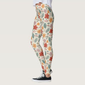  herfstbladeren en eikels leggings (Links)
