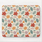  herfstbladeren en eikels muismat (Voorkant)