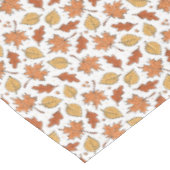 Herfstbladeren en eikels patroon tafelkleed (Gekanteld)