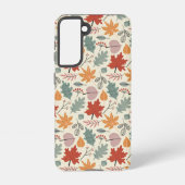  herfstbladeren en eikels samsung galaxy hoesje (Achterkant)