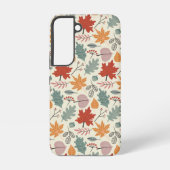 herfstbladeren en eikels samsung galaxy hoesje (Achterkant)