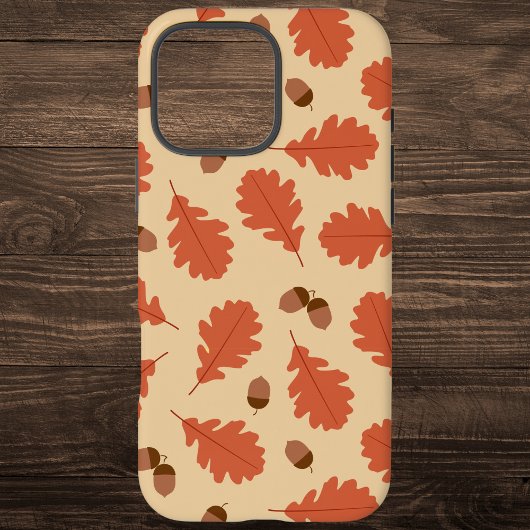 Herfstbladeren en eikels Thanksgiving Case-Mate iPhone Case