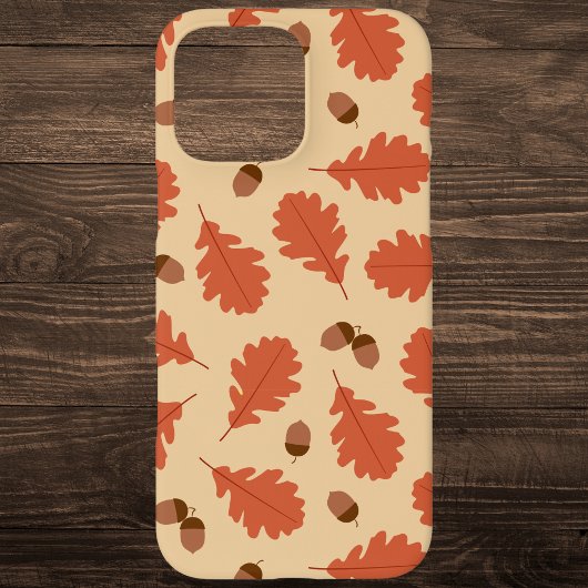 Herfstbladeren en eikels Thanksgiving Case-Mate iPhone Case