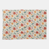  herfstbladeren en eikels theedoek (Horizontaal)