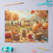 Herfstbladeren en Pompoenen Découpage Tissuepapier (Craft)