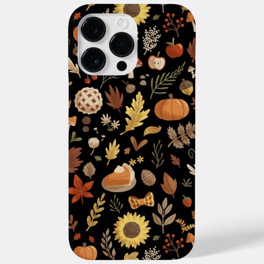 Herfstbladeren en pompoenen Thanksgiving Case-Mate iPhone Case (Achterkant)
