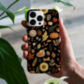 Herfstbladeren en pompoenen Thanksgiving Case-Mate iPhone Case