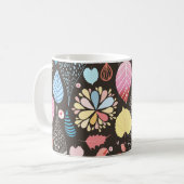 Herfstbladeren en vogels. koffiemok (Voorkant links)