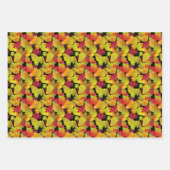 Herfstbladeren en vruchteninpakpapier inpakpapier vel (Voorkant 2)