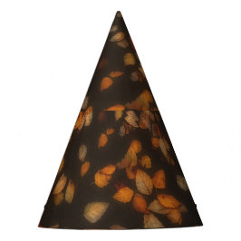 herfstbladeren feesthoedjes