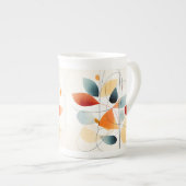 Herfstbladeren Fine China Mok (Voorkant rechts)