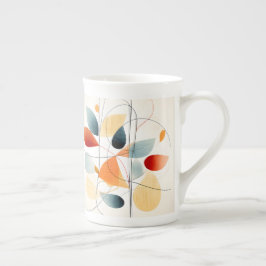 Herfstbladeren Fine China Mok