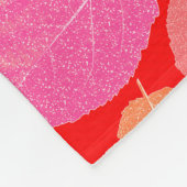 Herfstbladeren. Fleece Deken (Hoek)