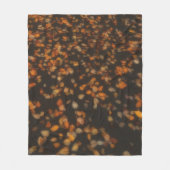 herfstbladeren fleece deken (Voorkant)