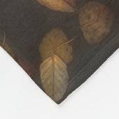 herfstbladeren fleece deken (Hoek)