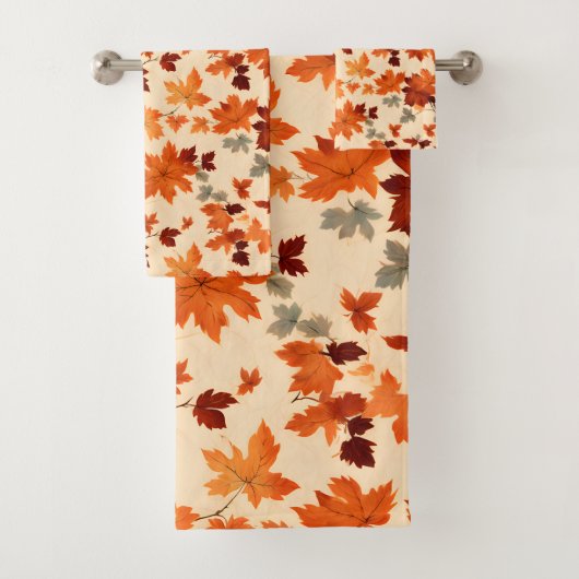 Herfstbladeren - Gentle Herfst Elegance Bad Handdoek (Insitu)
