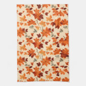 Herfstbladeren - Gentle Herfst Elegance Theedoek (Verticaal)