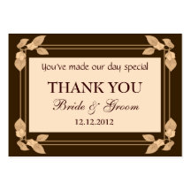 Herfstbladeren Gepersonaliseerde huwelijksgunst Gi