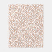 Herfstbladeren geven bedankt Fleece Deken (Voorkant)