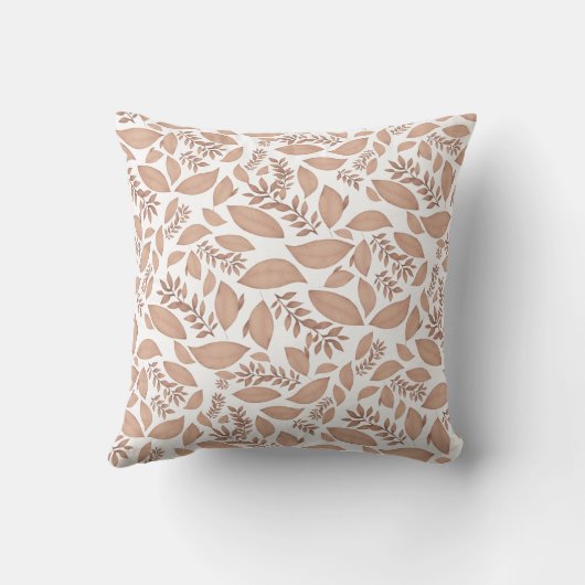 Herfstbladeren geven bedankt Sierkussen (Achterkant)