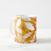 Herfstbladeren: Golden Repeat Koffiemok (Voorkant links)