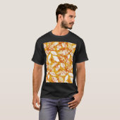 Herfstbladeren: Golden  Repeat T-shirt (Voorkant volledig)