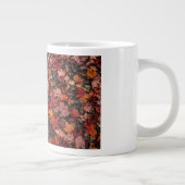 Herfstbladeren grote koffiekop (Rechts)