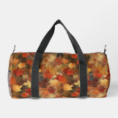 Herfstbladeren Grunge Duffel Bag Plunjezak (Achterkant)